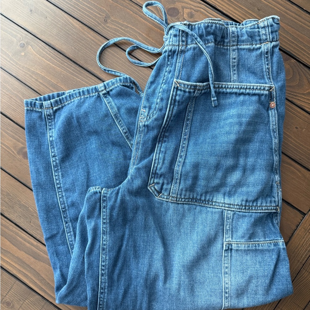 We The Free Silverton Puddle Jeans (Tie Waist)
